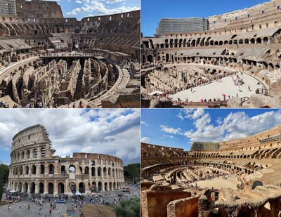 Visite des Souterrains du Colisée de Rome avec ses Arènes