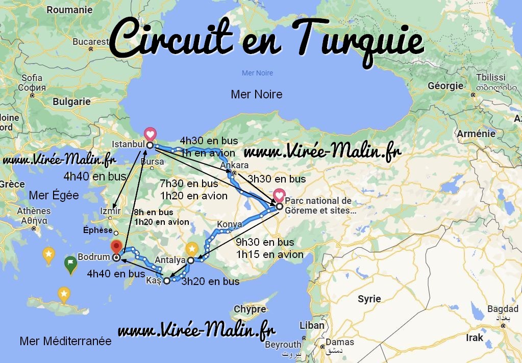 Comment préparer votre circuit en Turquie? Conseils! Virée-Malin.fr