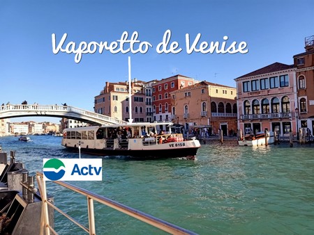 Vaporetto à Venise