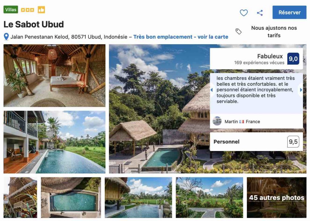 Dans quelle zone dormir à Ubud ? Où loger à Ubud? ViréeMalin.fr