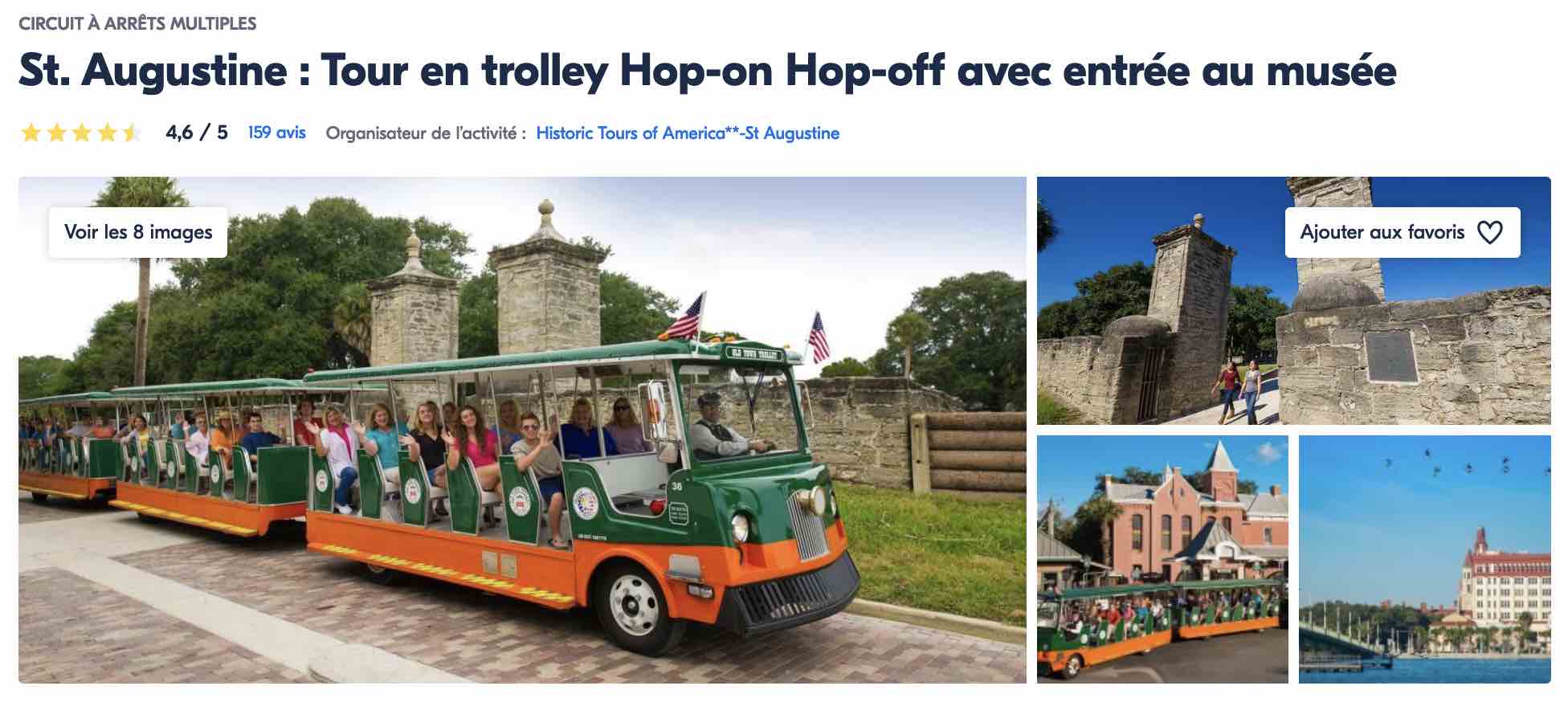 activite-saint-augustine-floride-tour-en-trolley