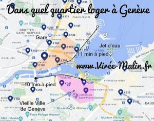 Où dormir à Genève ? Dans quel quartier loger à Genève ?