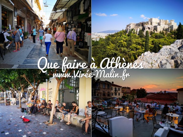 Que visiter à Athènes? Que faire à Athènes? Conseil! ViréeMalin.fr
