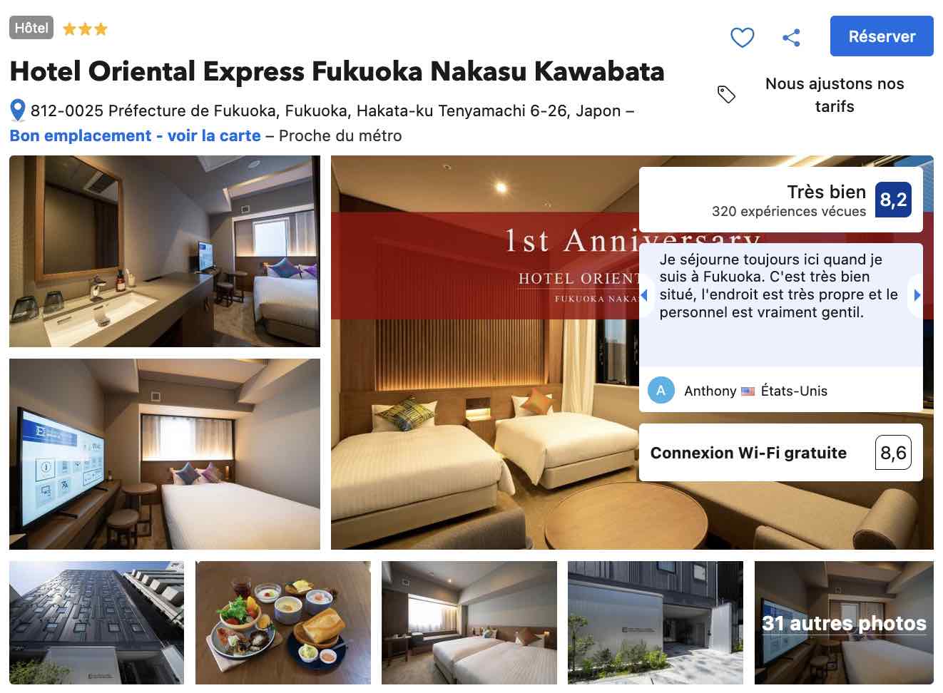 hotel-pas-cher-fukuoka-proche-de-la-gare
