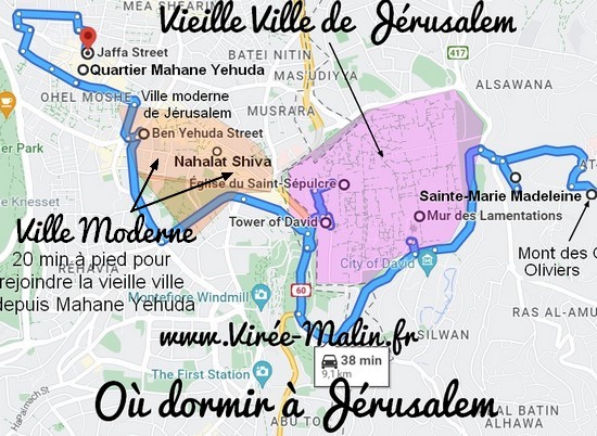 Où dormir à Jérusalem ?