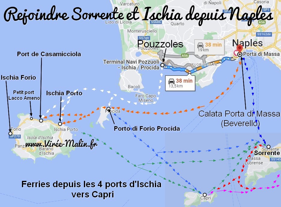 Naples-vers-Sorrente-en-ferry-bateau