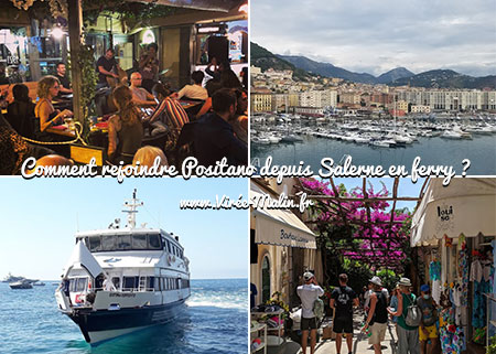 Comment rejoindre Positano depuis Salerne en ferry ?