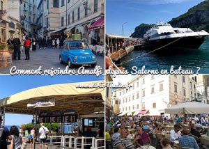 Comment rejoindre Amalfi depuis Salerne en bateau ?