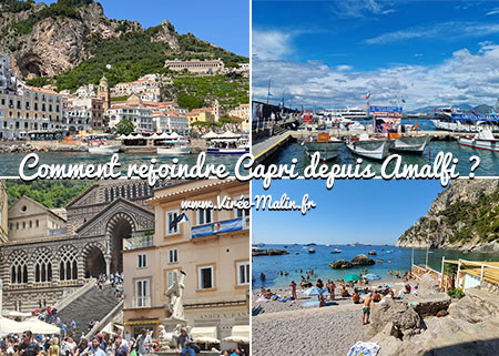Comment rejoindre Capri depuis Amalfi ?