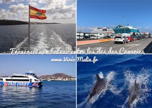 Comment se déplacer en bateau ferry dans les îles Canaries
