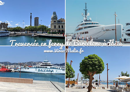 La traversée en ferry de Barcelone à Ibiza !