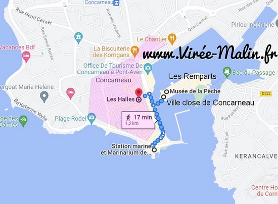 Que visiter à Concarneau et où dormir à Concarneau ?