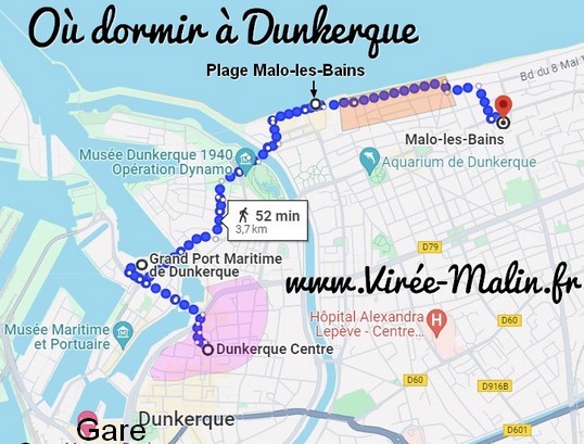 Où dormir à Dunkerque ? Dans quel quartier loger à Dunkerque ?